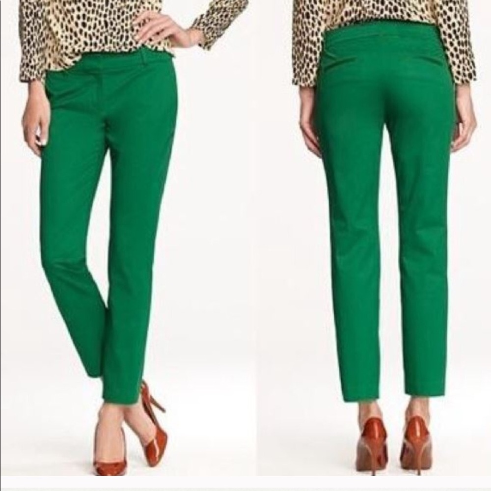 J. Crew Cafe Capri - Pic Depicts Fit, Color: Teal